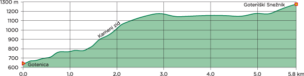 gotenica goteniski sneznik